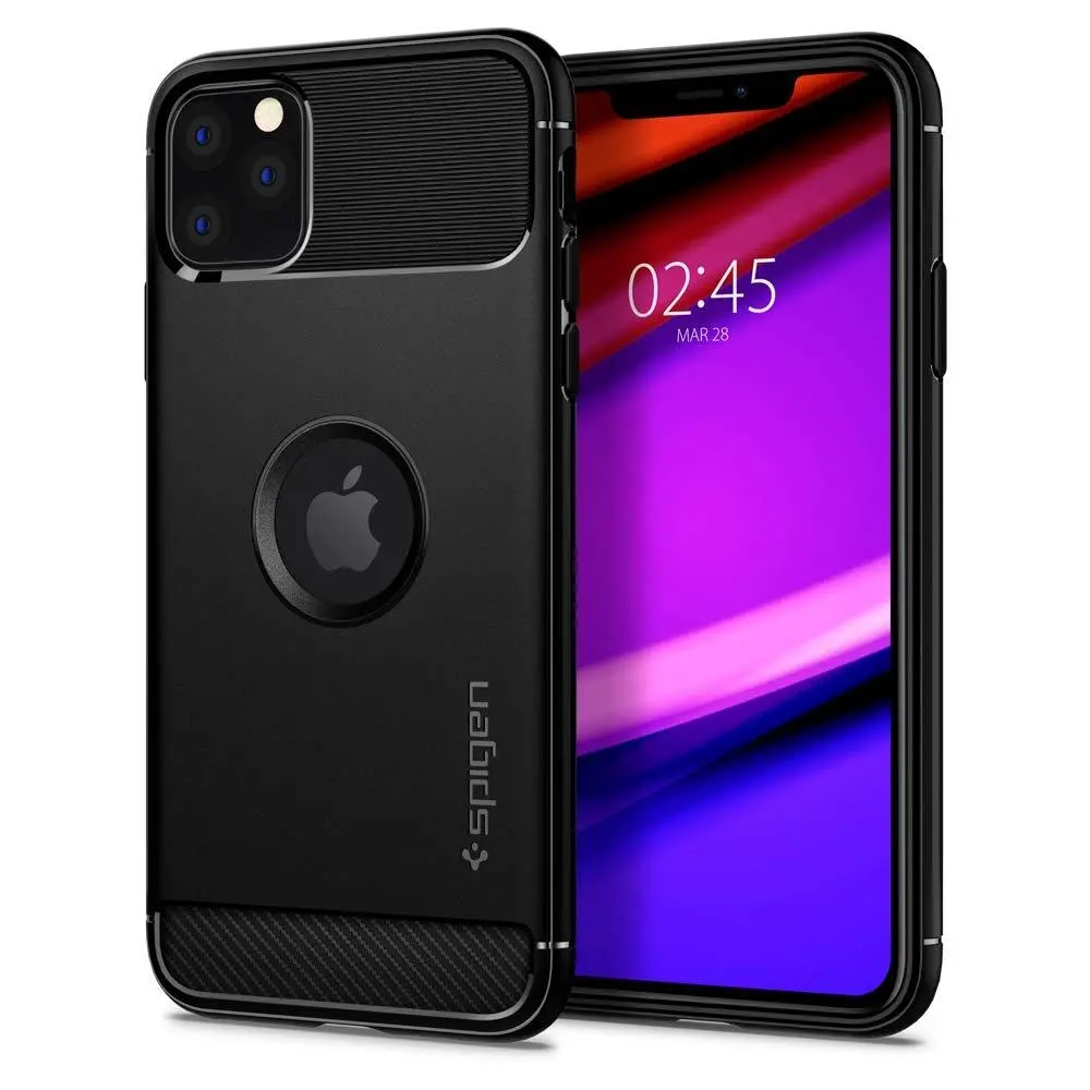 Etui Spigen Rugged Armor 075CS27133 do iPhone 11 Pro Max