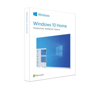 Program Microsoft Windows 10 Home 32/64 bit BOX USB PL USB P2 HAJ-00070