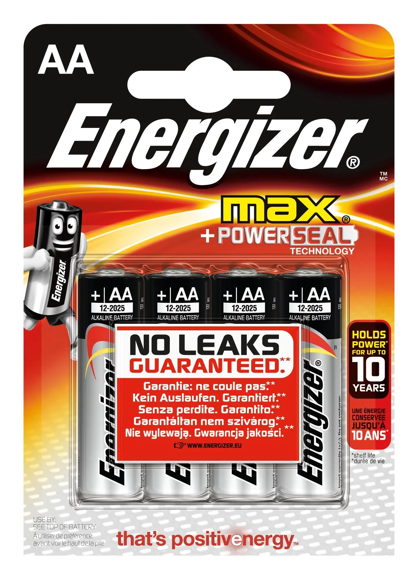 Baterie Energizer AA Max 4szt.