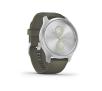 Smartwatch Garmin Vivomove Style Zielono-srebrny