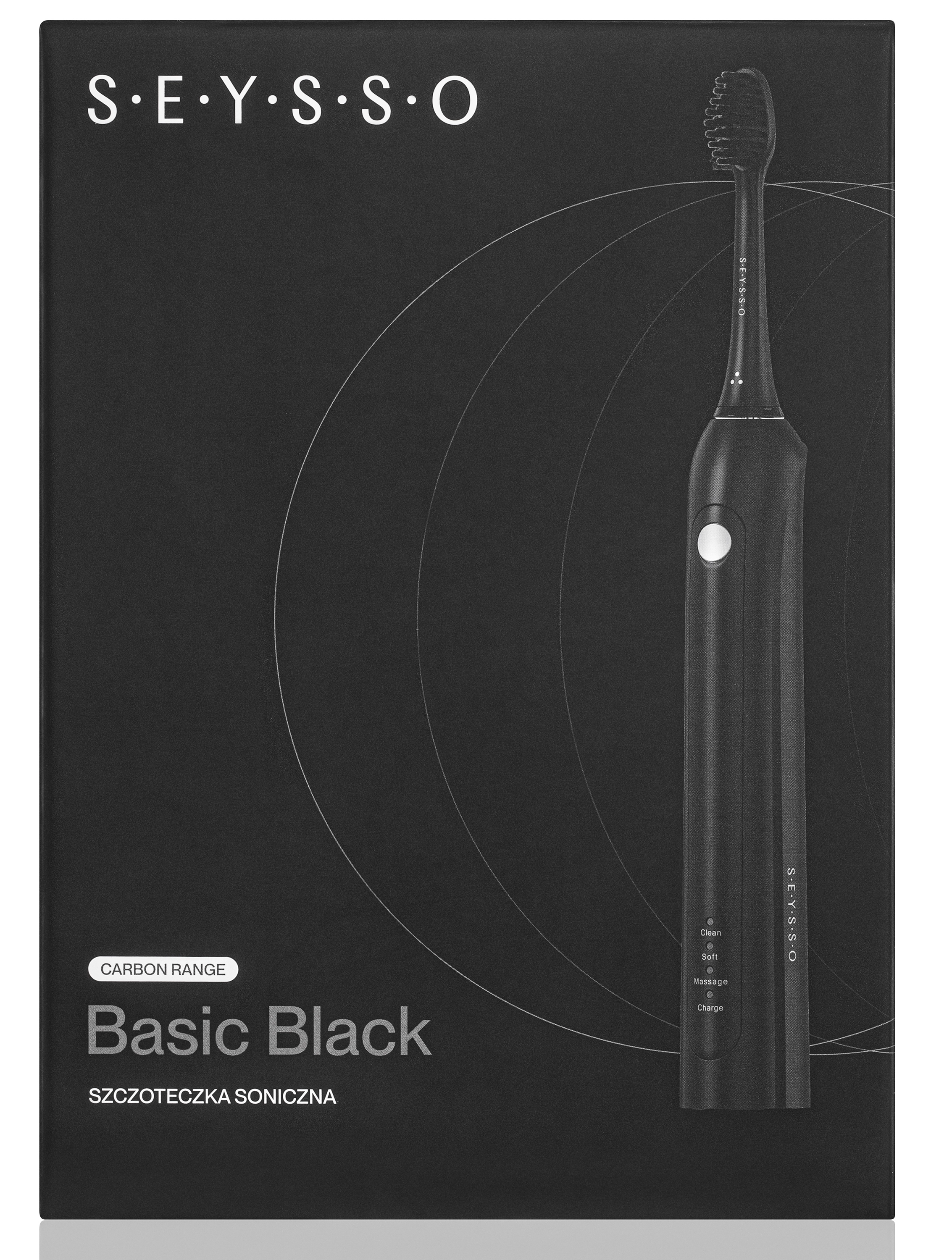 Szczoteczka soniczna SEYSSO Carbon Basic