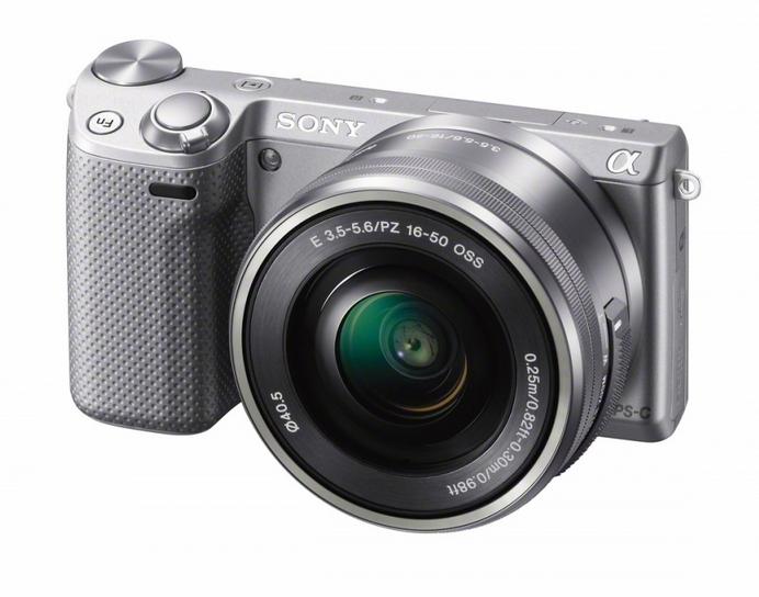 Sony NEX-5TLS + 16-50 mm (srebrny)