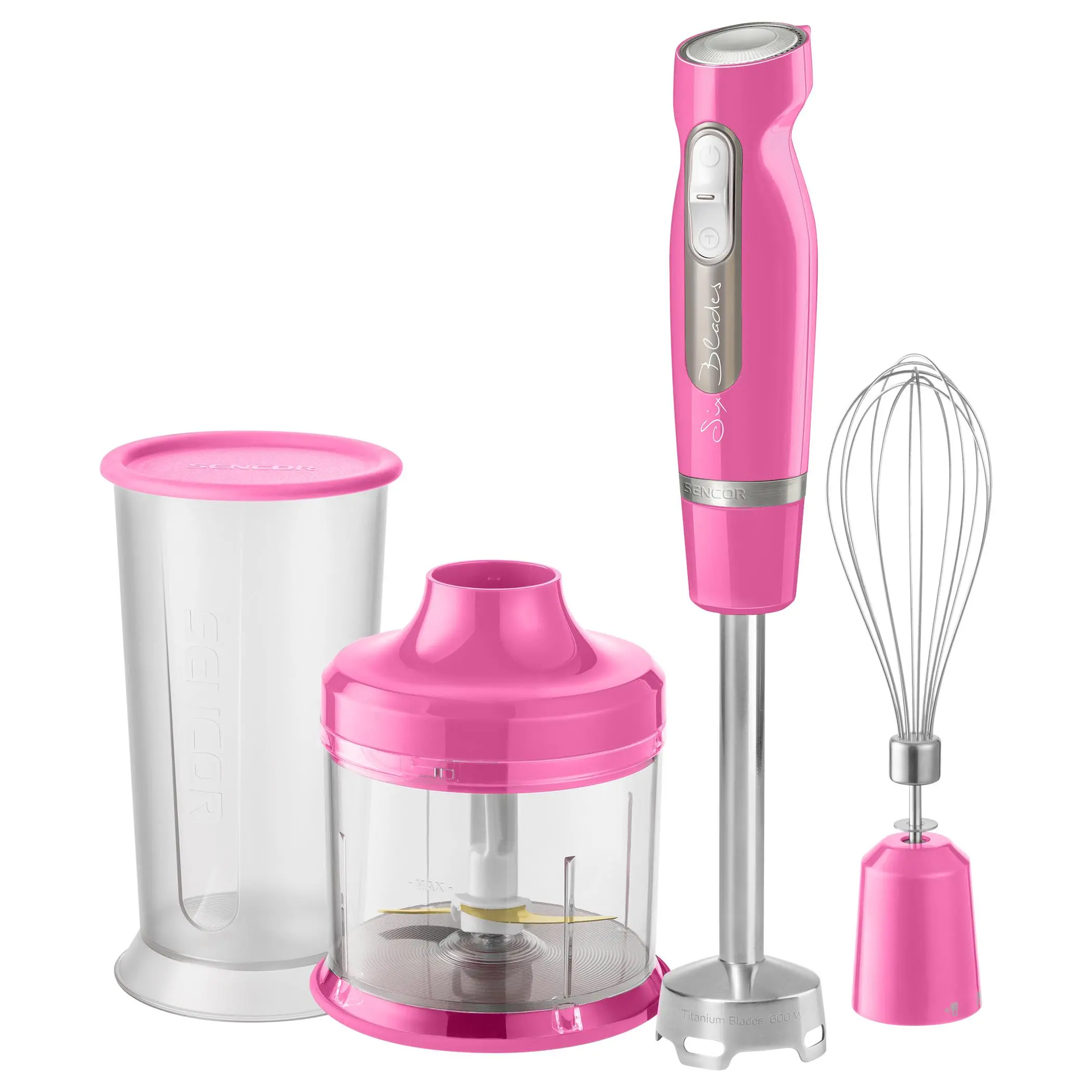 Blender Sencor SHB 4468 800W Rozdrabniacz Końcówka do ubijania