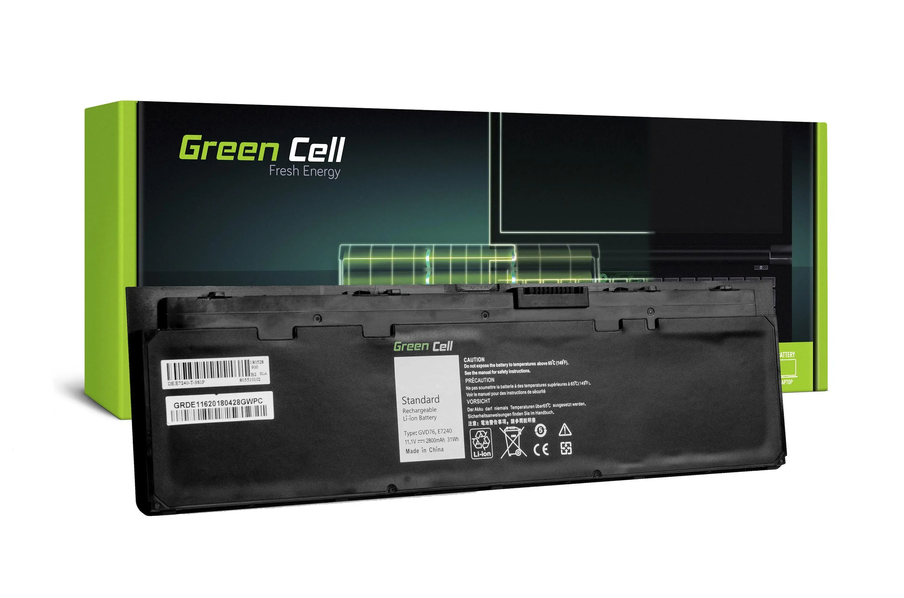 Bateria do laptopa Green Cell DE116 Dell