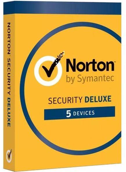 Norton Security Deluxe 5U/1Rok + WiFi Privacy BOX
