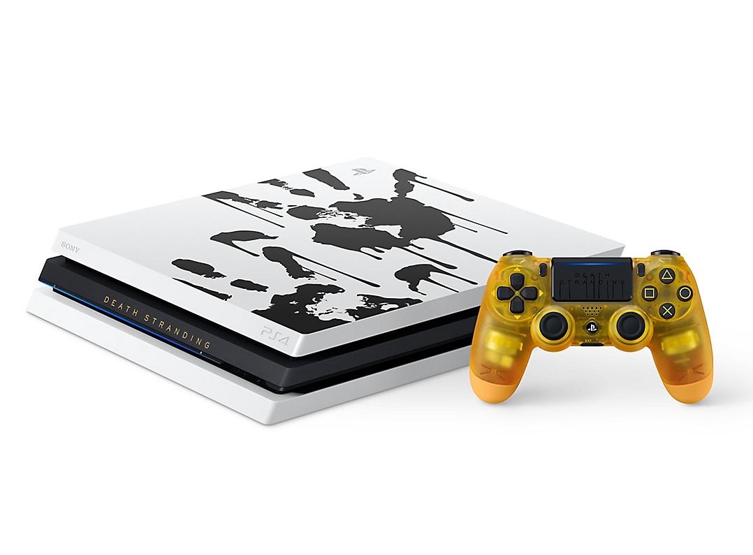 SONY - PS4 Pro 1TB DEATH STRANDING付き Sony PlayStation 4 PRO 1TB + Death Stranding - Konsole