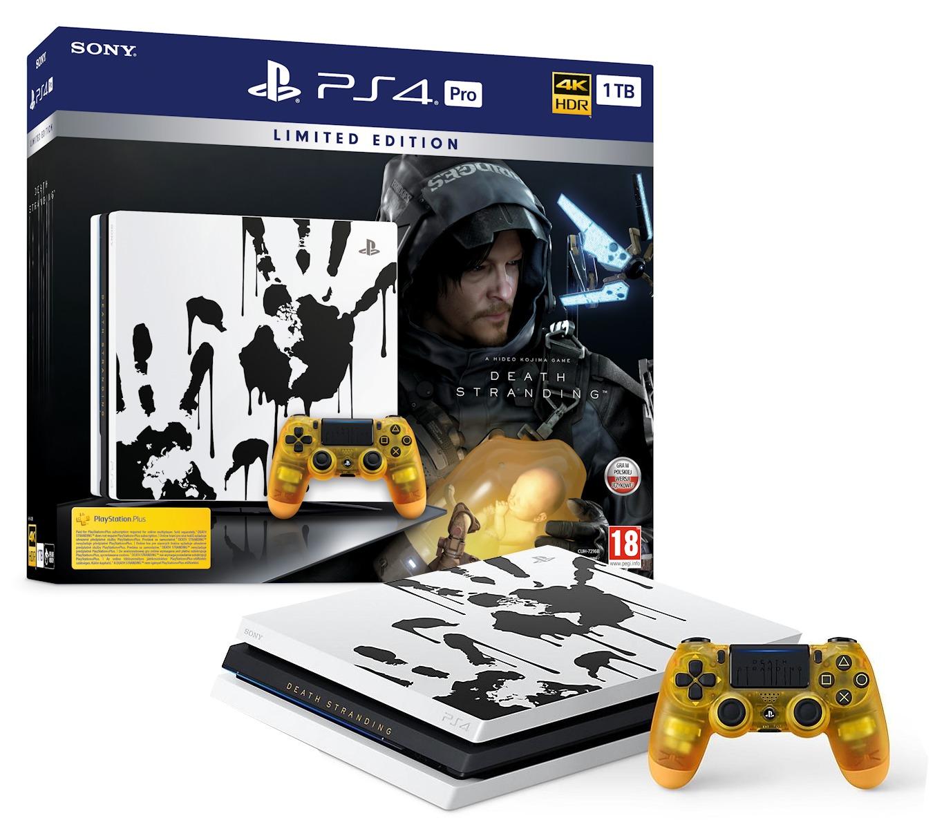 Konsola Pro Sony PlayStation 4 Pro 1TB Edycja Limitowana Death Stranding