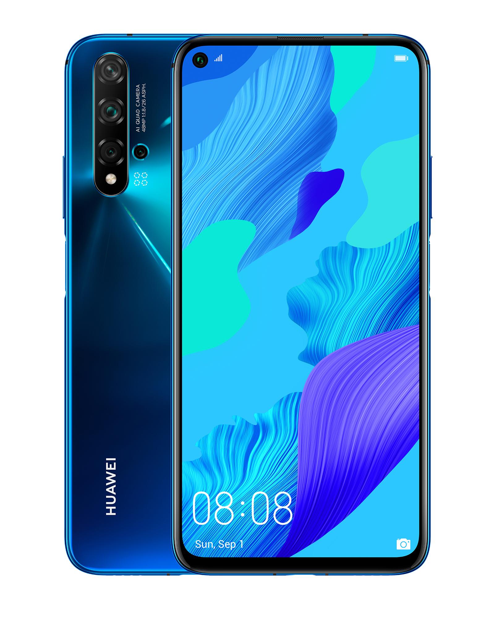 Smartfon Huawei nova 5T (niebieski)
