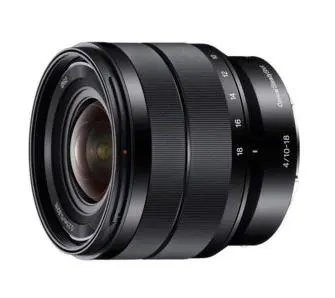Obiektyw Sony szerokokątny SEL 10-18 f/4 Typ E
