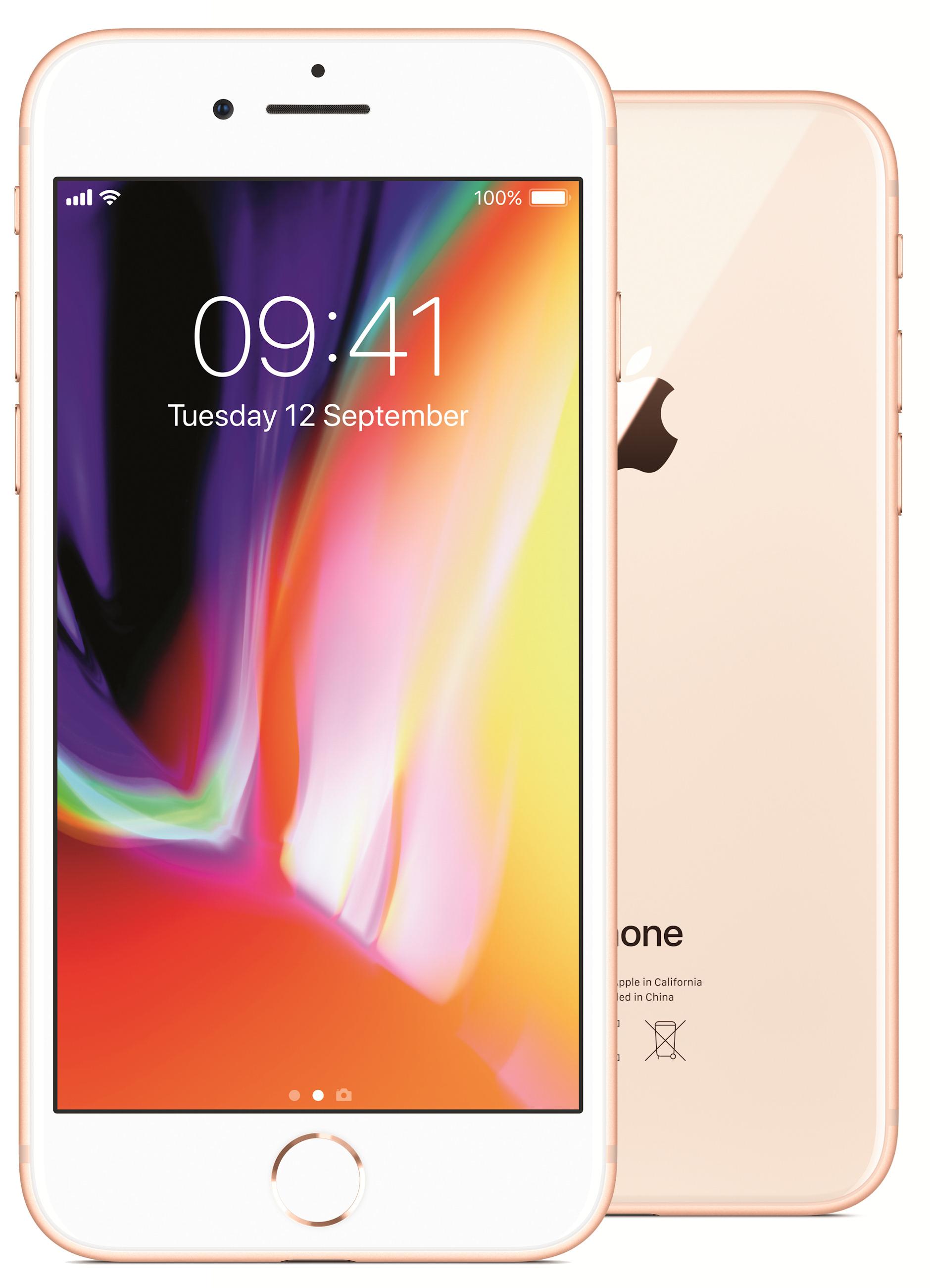 Smartfon Apple iPhone 8 128GB (złoty)