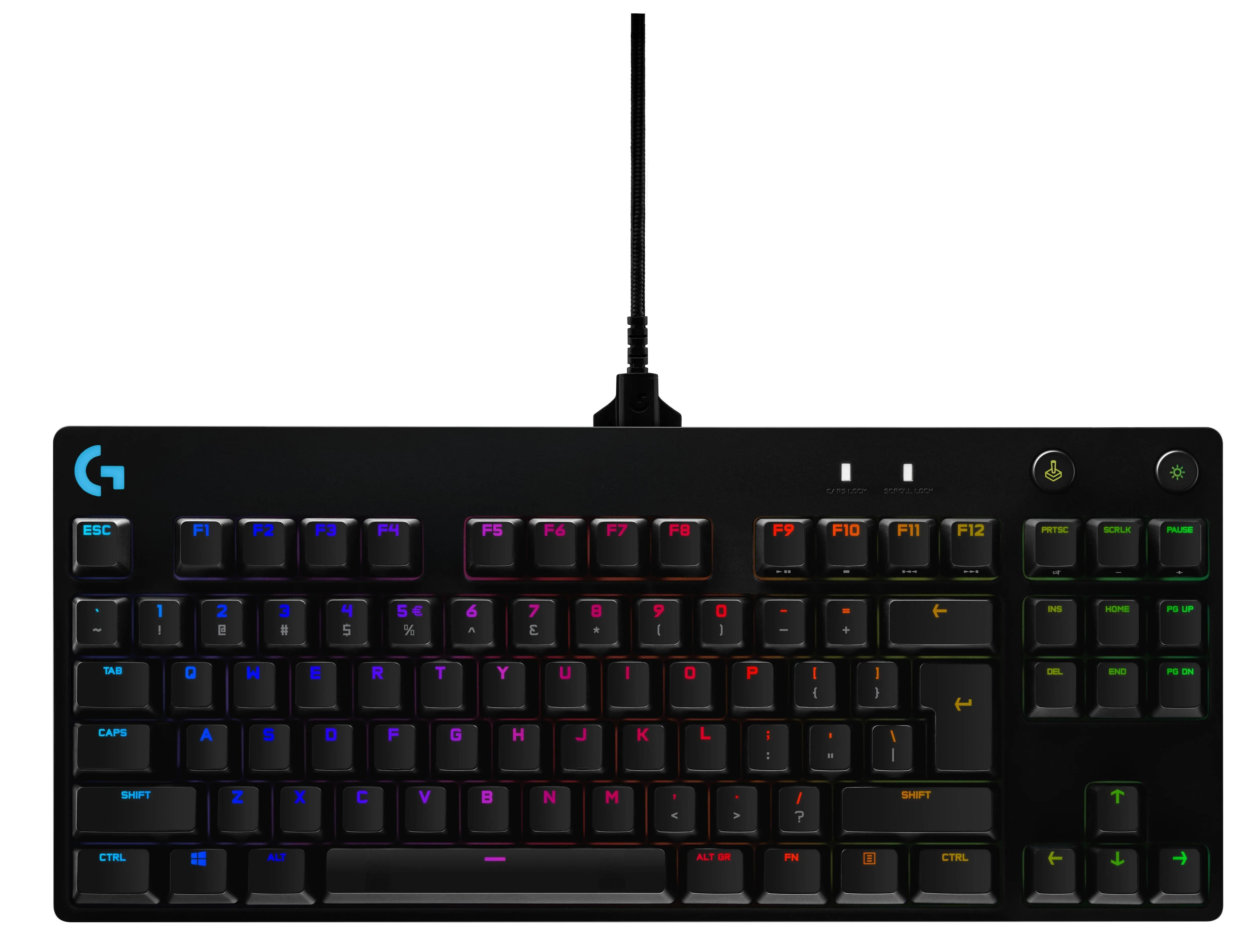 Klawiatura mechaniczna Logitech G Pro GX Blue Czarny