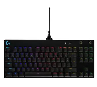 Klawiatura mechaniczna Logitech G Pro GX Blue Czarny