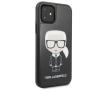 Etui Karl Lagerfeld Glitter Karl Iconic KLHCN65DLFKBK do iPhone 11 Pro Max Czarny