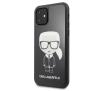 Etui Karl Lagerfeld Glitter Karl Iconic KLHCN65DLFKBK do iPhone 11 Pro Max Czarny