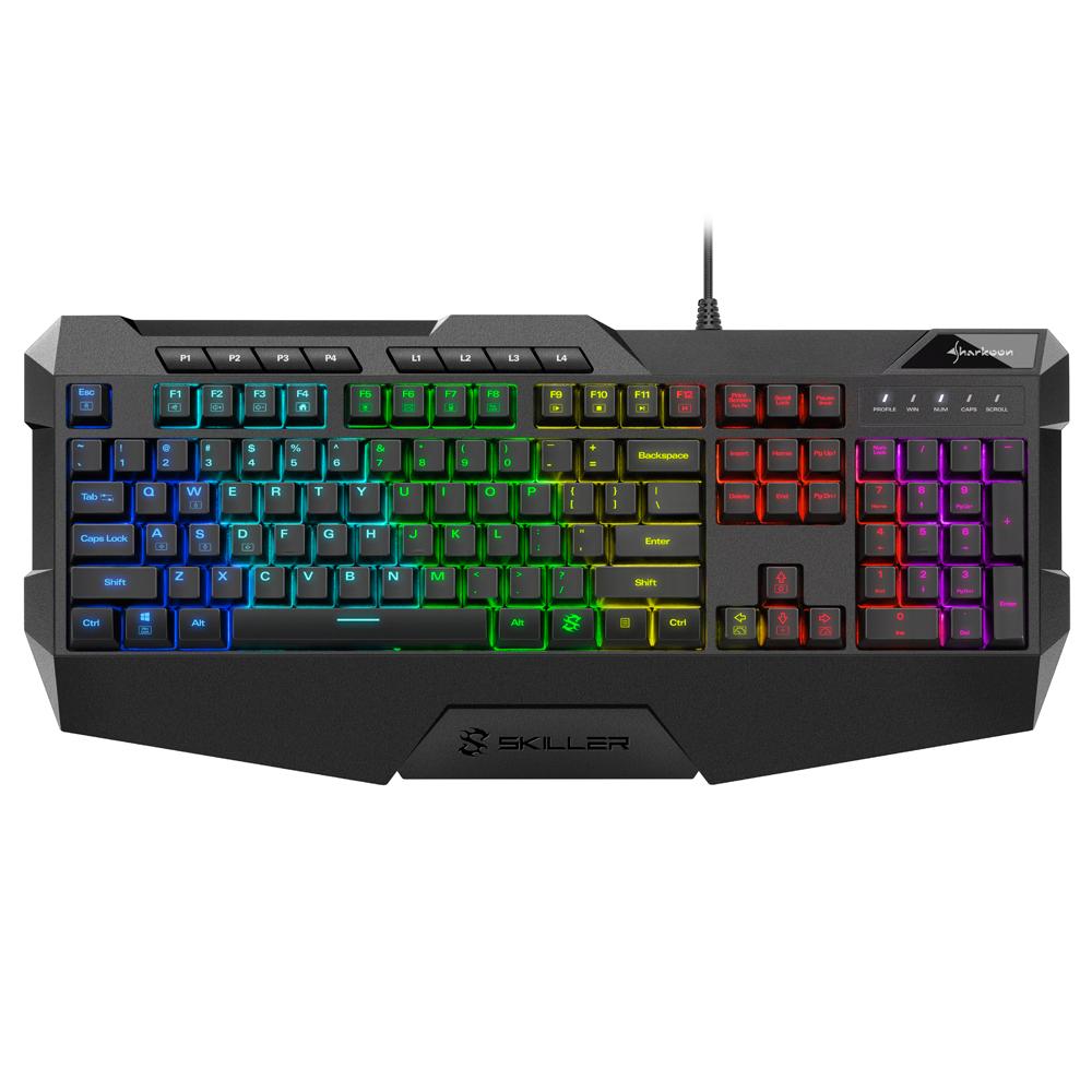 Klawiatura membranowa Sharkoon Skiller Mech SGK4 RGB