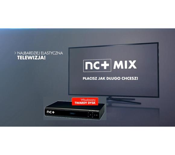 nc+ Usługa MIX (112 kanałów, 1 m-c na start) - dekoder HD 5800SXR w