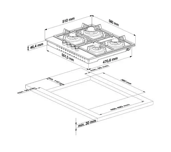 Beko HIAG64225SB 58cm - Kup na Raty - RRSO 0%