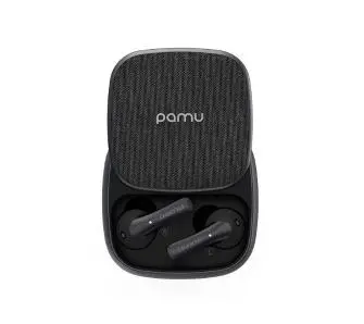 Słuchawki bezprzewodowe Padmate Pamu Slide T6 Dokanałowe Bluetooth 5.0 Czarny