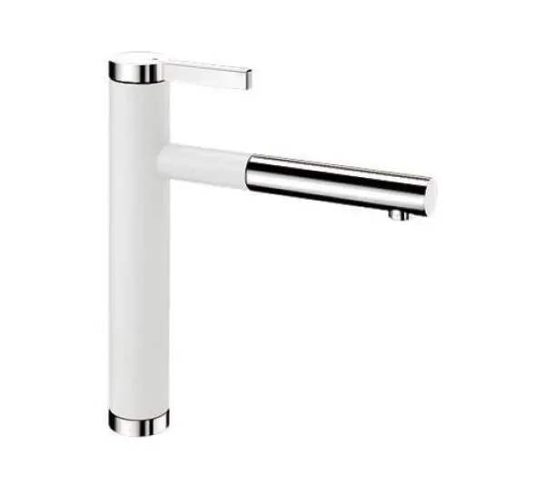 Baterie kuchenne - Blanco Linee-S 518441 Biały Wygląd silgranitu