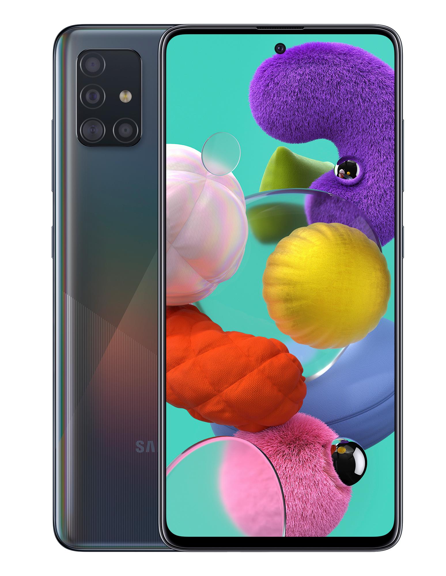 Smartfon Samsung Galaxy A51 (czarny)