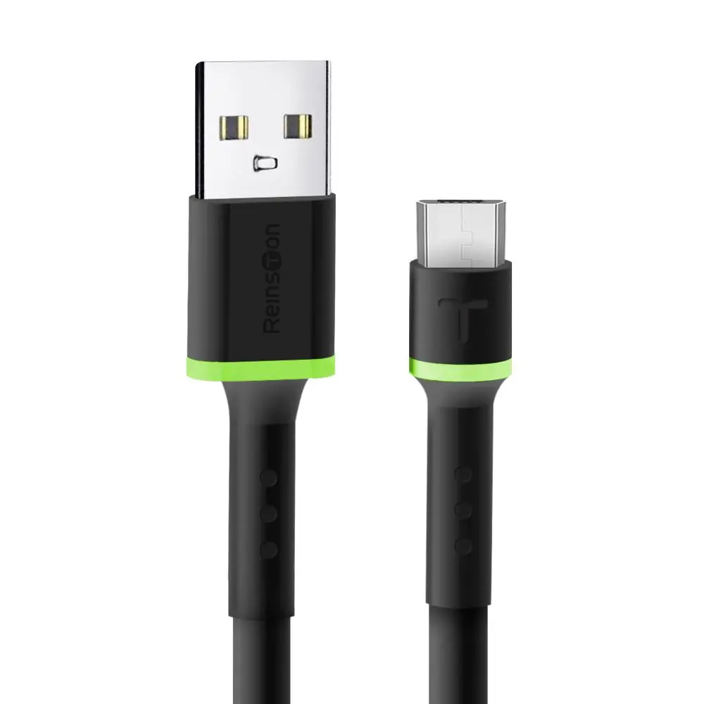Kabel Reinston EKT28 microUSB 1,5m Czarny