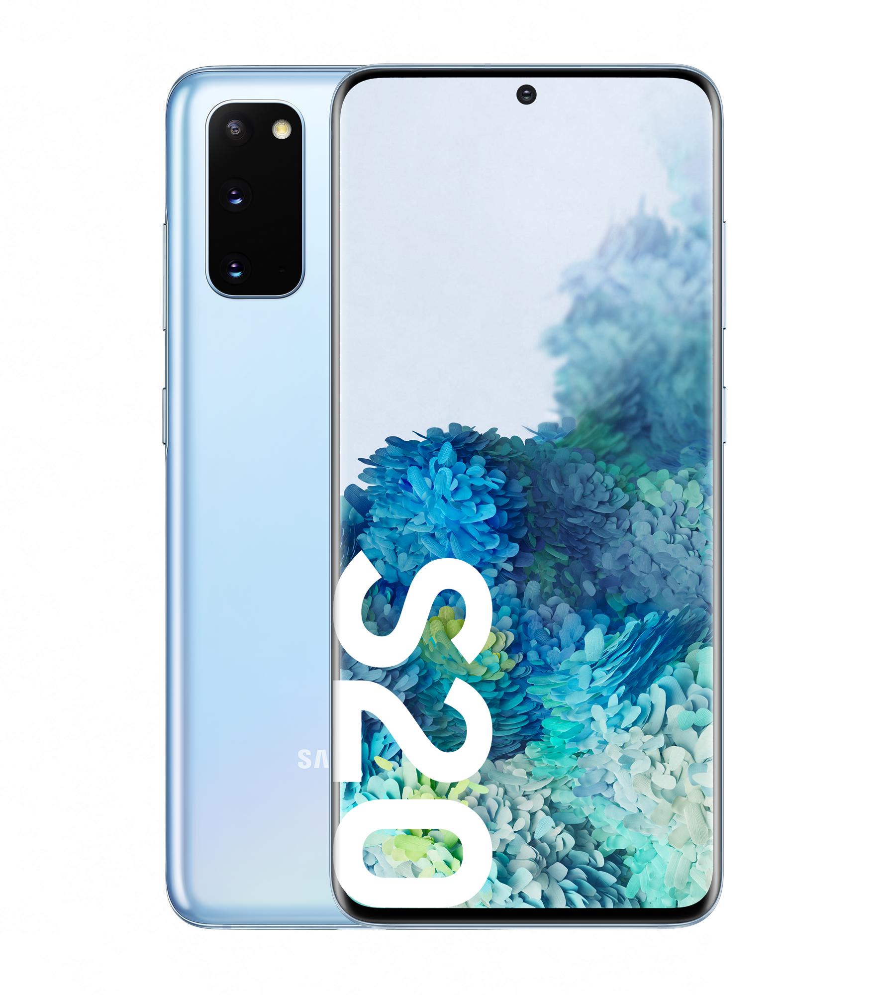 Smartfon Samsung Galaxy S20 (niebieski)