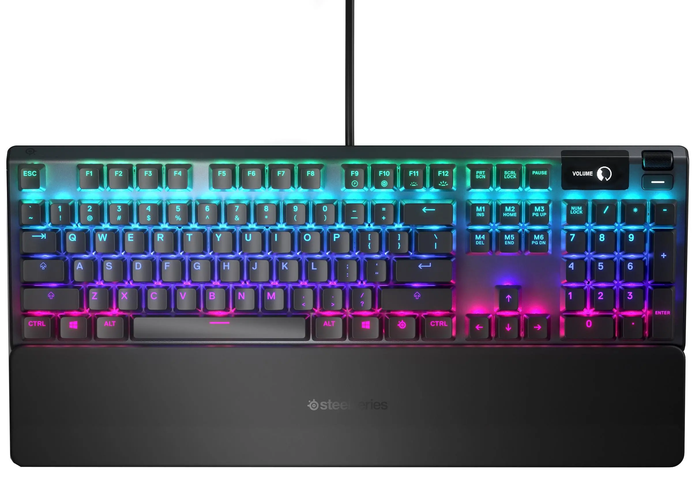 Klawiatura hybrydowa SteelSeries Apex 5 Czarny