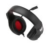 Słuchawki przewodowe z mikrofonem Marvo HG8928 Nauszne Czarno-czerwony