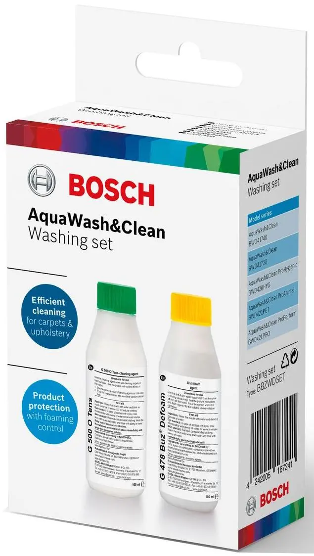 Płyn do prania dywanów Bosch BBZWDSET