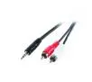 Kabel  audio Vivanco 19320 1,5m Czarny