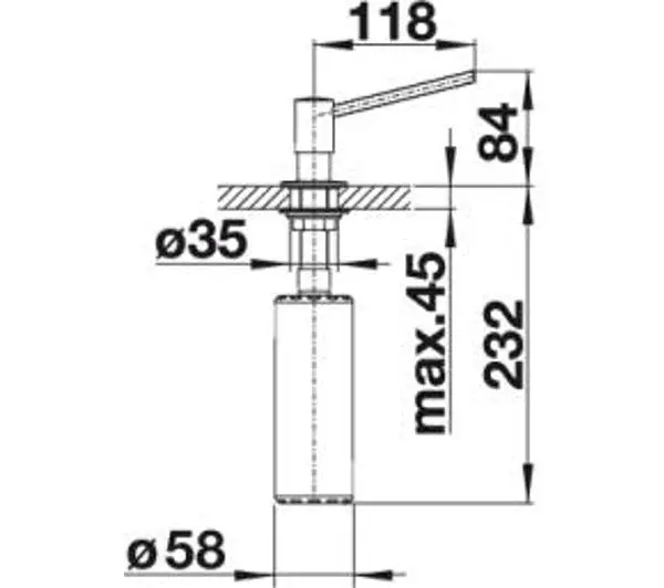 Blanco TORRE 512593 Chrom