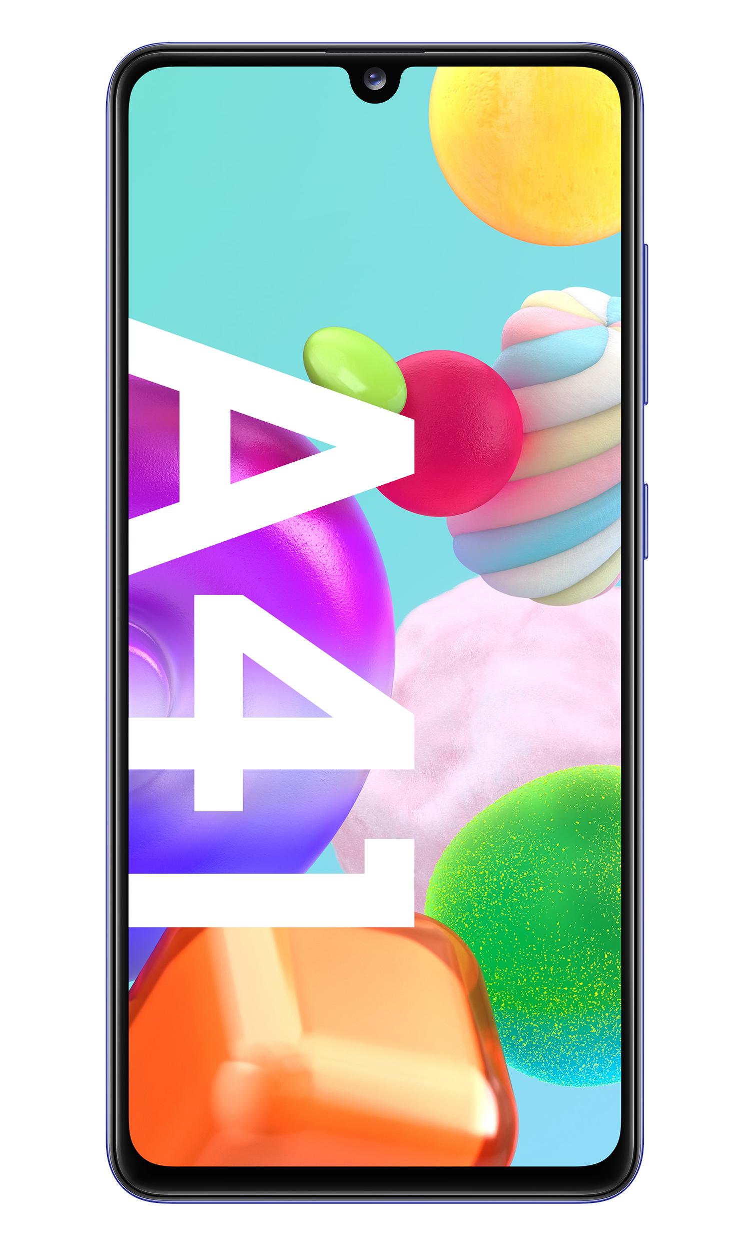 Smartfon Samsung Galaxy A41 (niebieski)