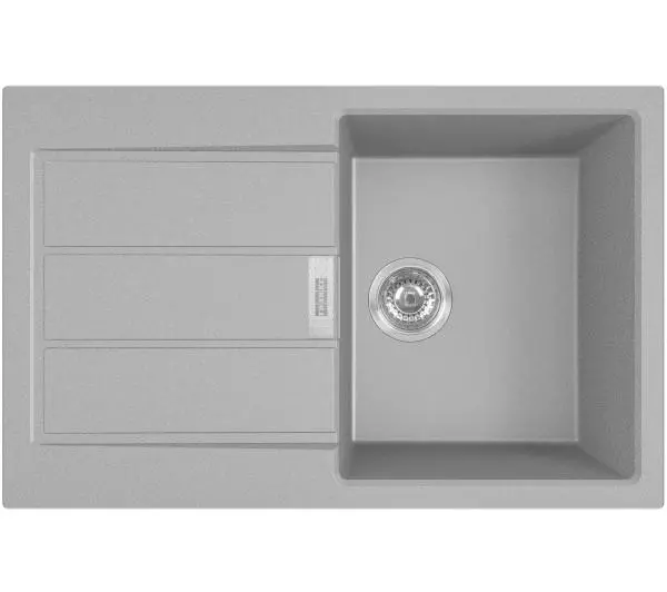Franke Sirius 2.0 S2D 611-78 Tectonite Kamienny szary