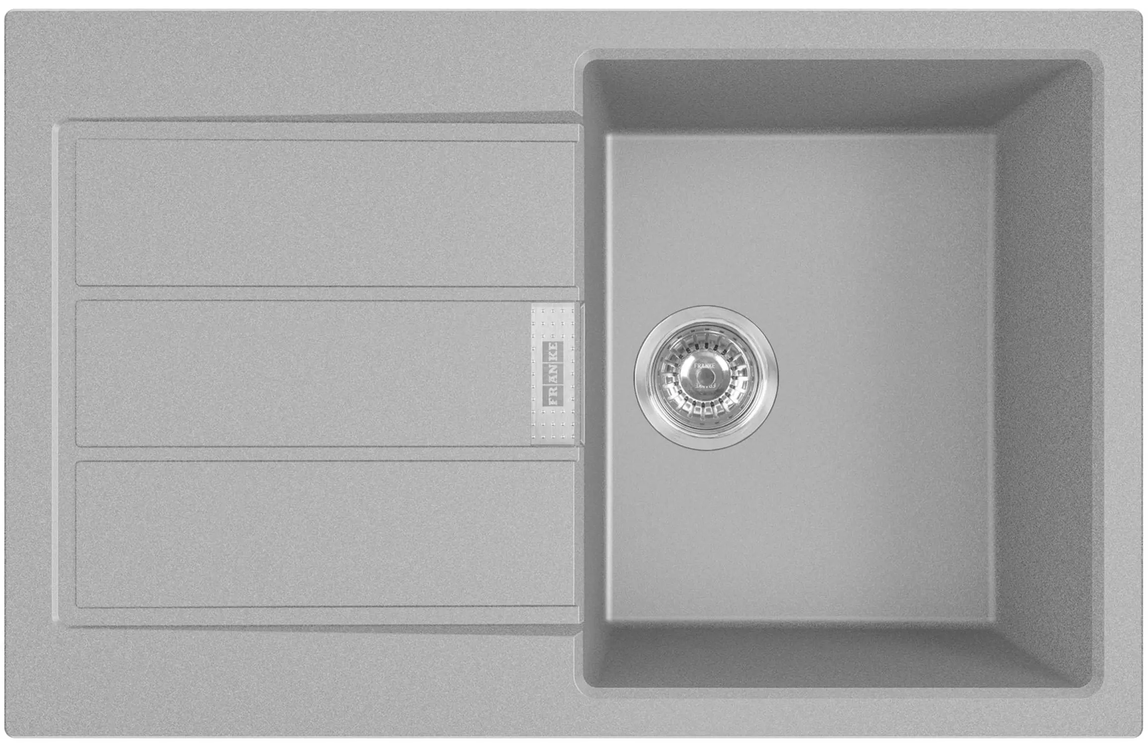 Zlewozmywak Franke Sirius 2.0 S2D 611-78 Tectonite Kamienny szary
