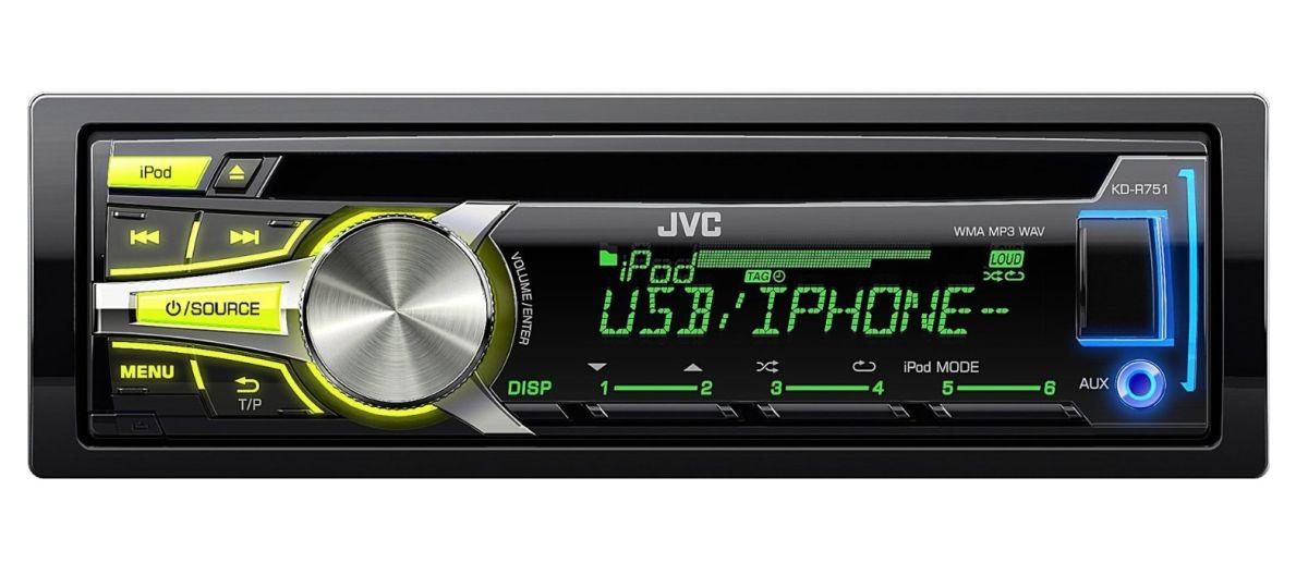 Radioodtwarzacz samochodowy JVC KD-R751