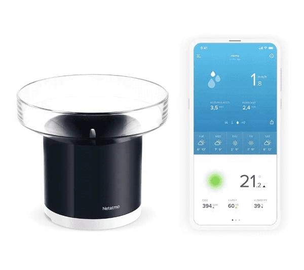 Netatmo Weather Station + Rain Gauge - Kup na Raty - RRSO 0%