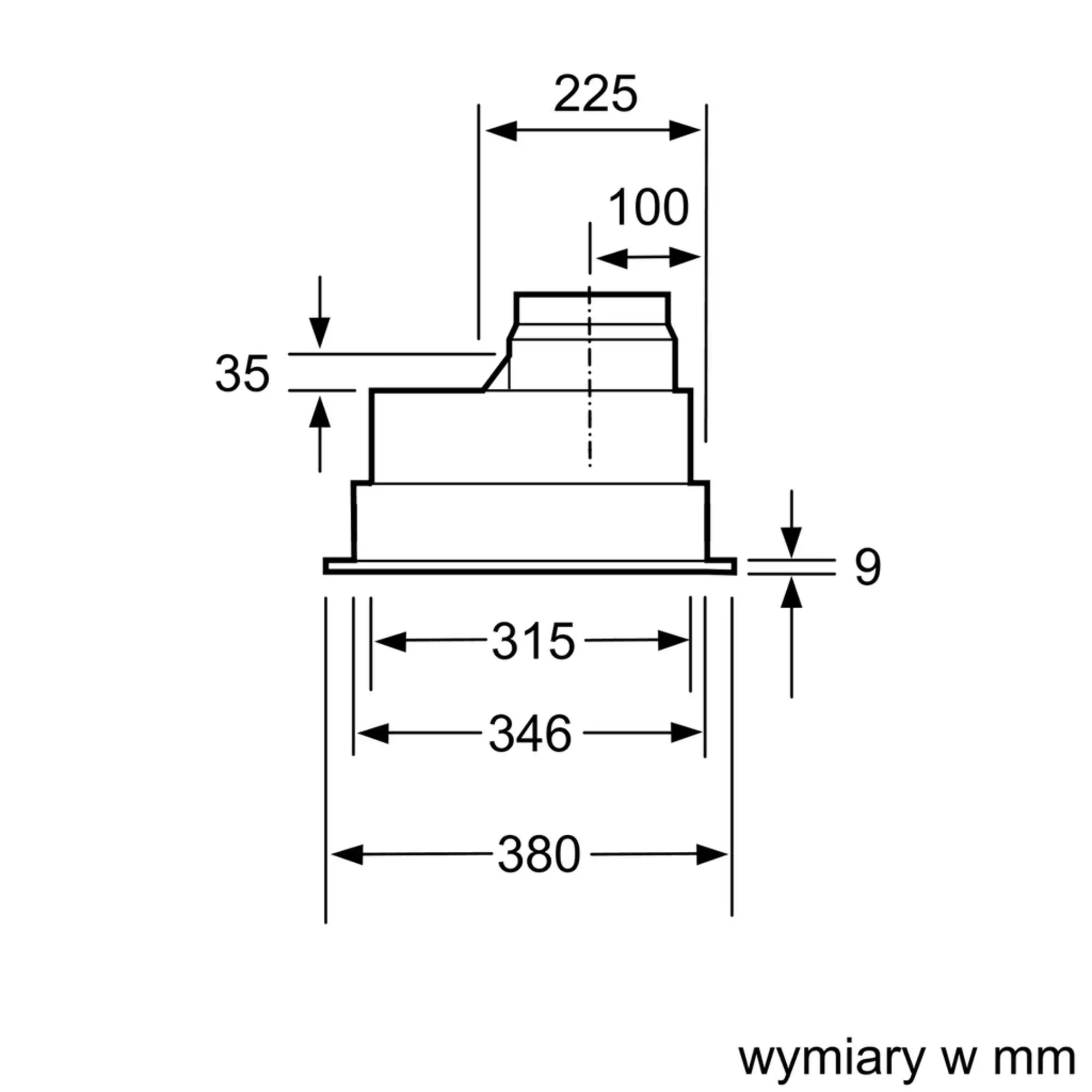 фото Витяжка вбудована Siemens LB75565 3