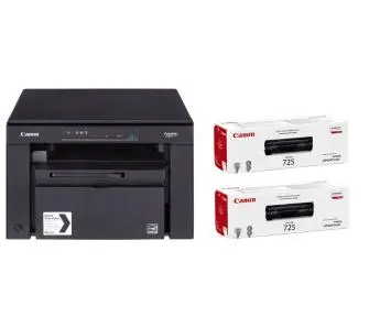 Urządzenie wielofunkcyjne Canon i-SENSYS MF3010 Czarny + 2 x CRG725