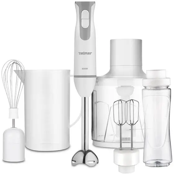 Blender Zelmer ZHB4555S 800W Rozdrabniacz Końcówka do ubijania