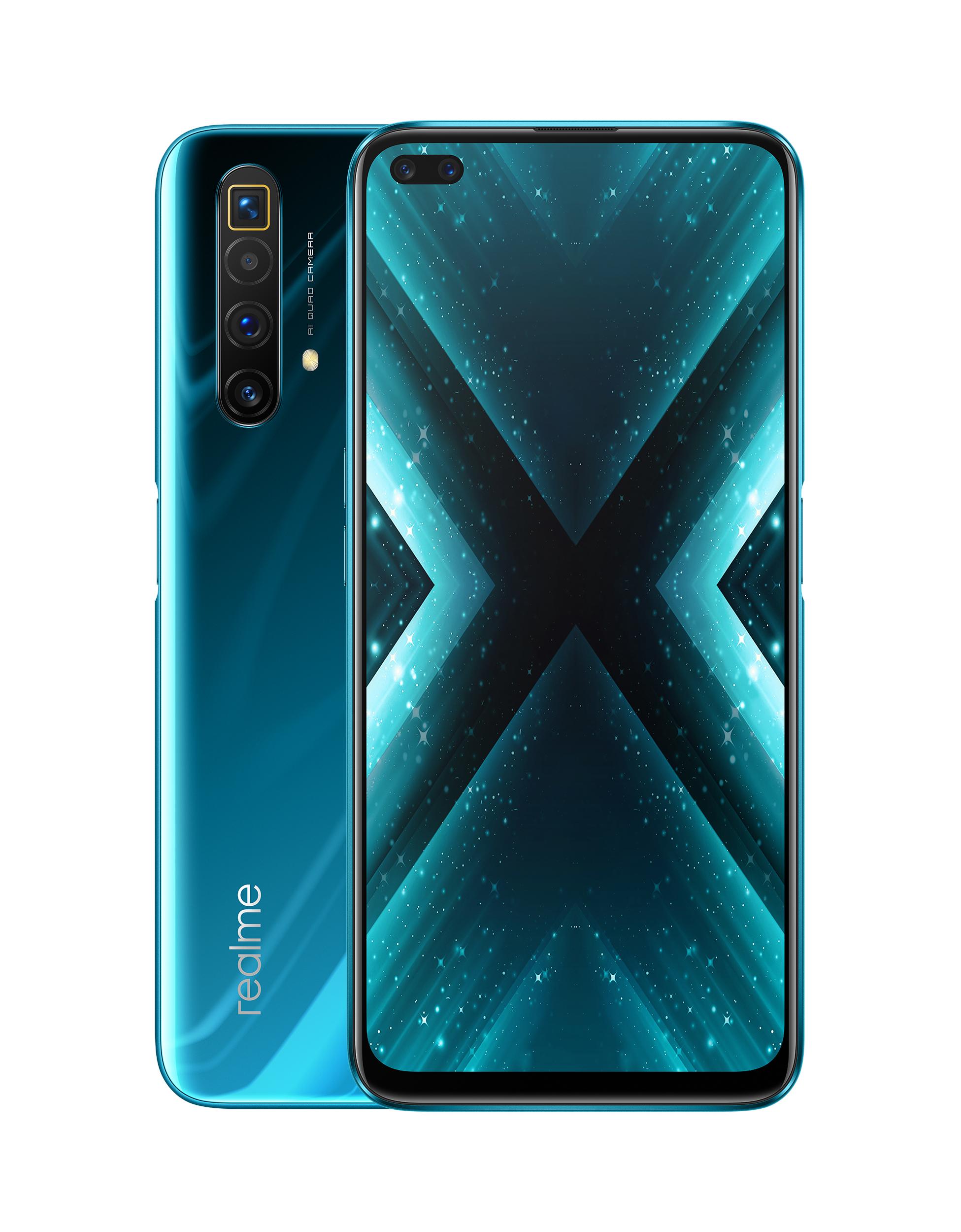 Smartfon realme X3 SuperZoom 12+256GB - 6,6" - 64 Mpix - niebieski
