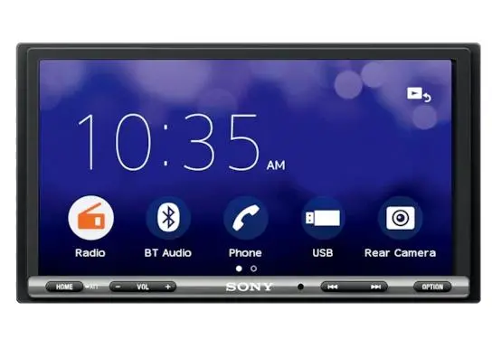 Radioodtwarzacz samochodowy Sony XAV-3500 z USB 6,95" 4x55W Bluetooth