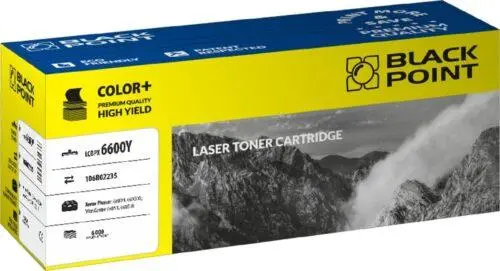 Toner Black Point LCBPX6600Y (zamiennik 106R02235) Żółty