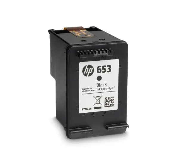 HP 3YM75AE nr 653  Czarny 6 ml
