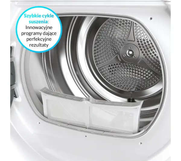 Candy RapidO RO4 H7A2TEX-S Slim 46,5cm 7kg Zdalne sterowanie - DRUGI -30%, ALBO 5-TY ZA 1ZŁ - Kup na Raty - RRSO 0%