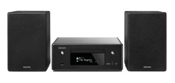 Wieża Denon CEOL N11DAB (RCDN-11 + SC-N10) 120W Wi-Fi Bluetooth AirPlay Radio FM, DAB+, Internetowe Czarny