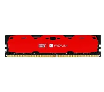 Pamięć RAM GoodRam Iridium DDR4 16GB 2400 CL17 Czerwony