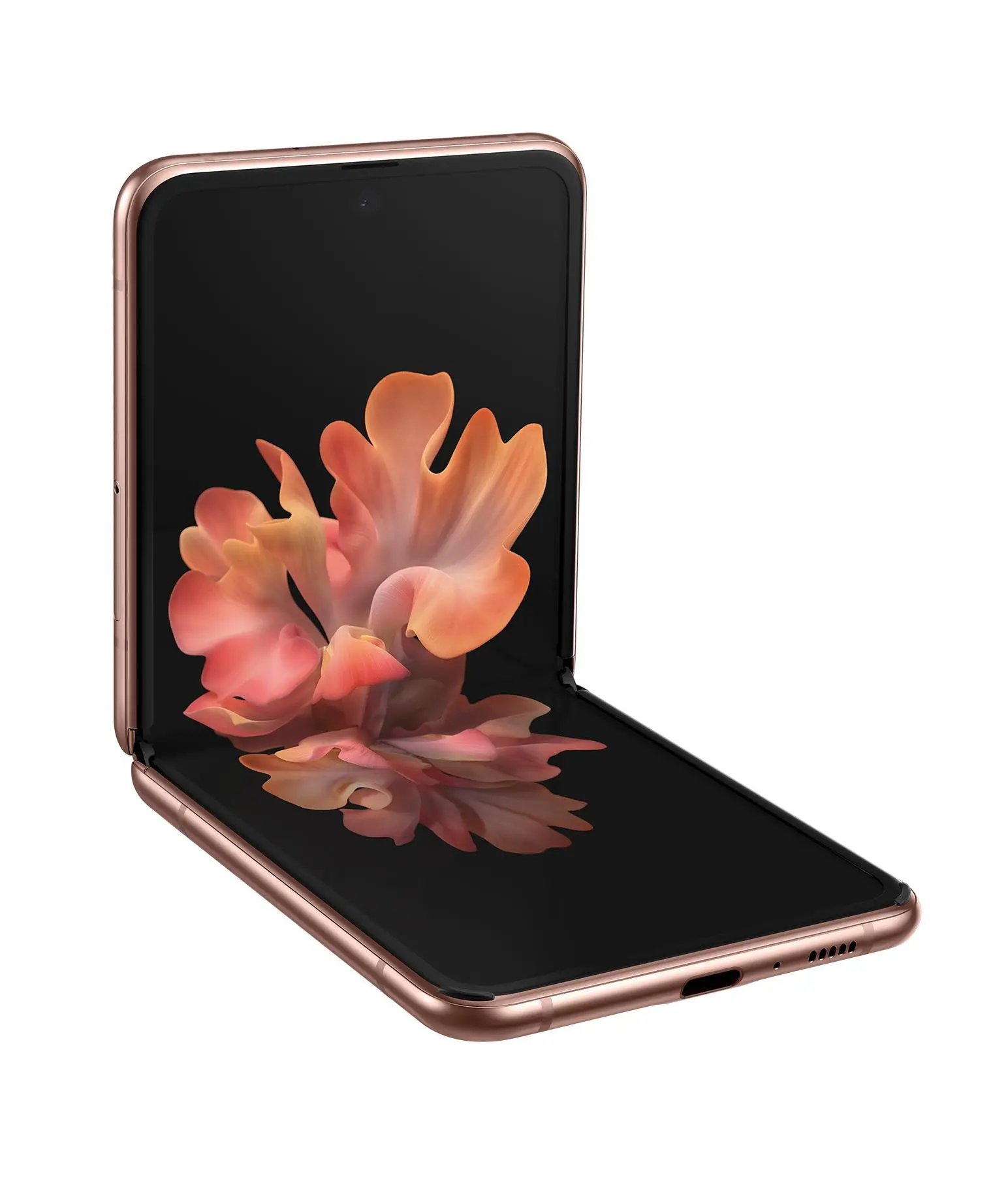 Smartfon Samsung Galaxy Z Flip 5G 6,7" 12Mpix Brązowy