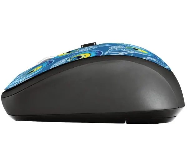 Trust Yvi Wireless Mouse Peacock 23388 Niebieski