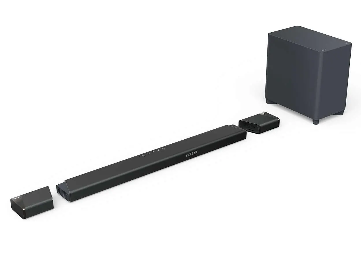 Soundbar Philips Fidelio B97/10 7.1.2 Wi-Fi Bluetooth AirPlay Chromecast Dolby Atmos DTS X