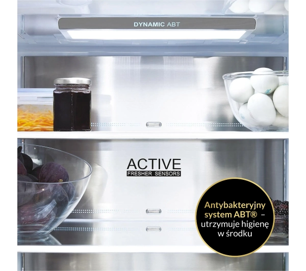 Haier Seria 7 HB18FGSAAA Pełny No Frost 190cm Szuflada z kontrolą wilgotności Tytanowy - DRUGI -30%, ALBO 5-TY ZA 1ZŁ - Kup na Raty - RRSO 0%